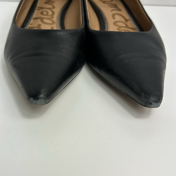 Sam Edelman Black Flats Elegant Minimalist Design - Picture 9 of 9